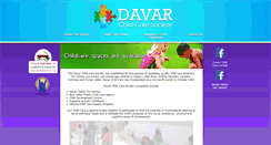 Desktop Screenshot of davarchildcare.org